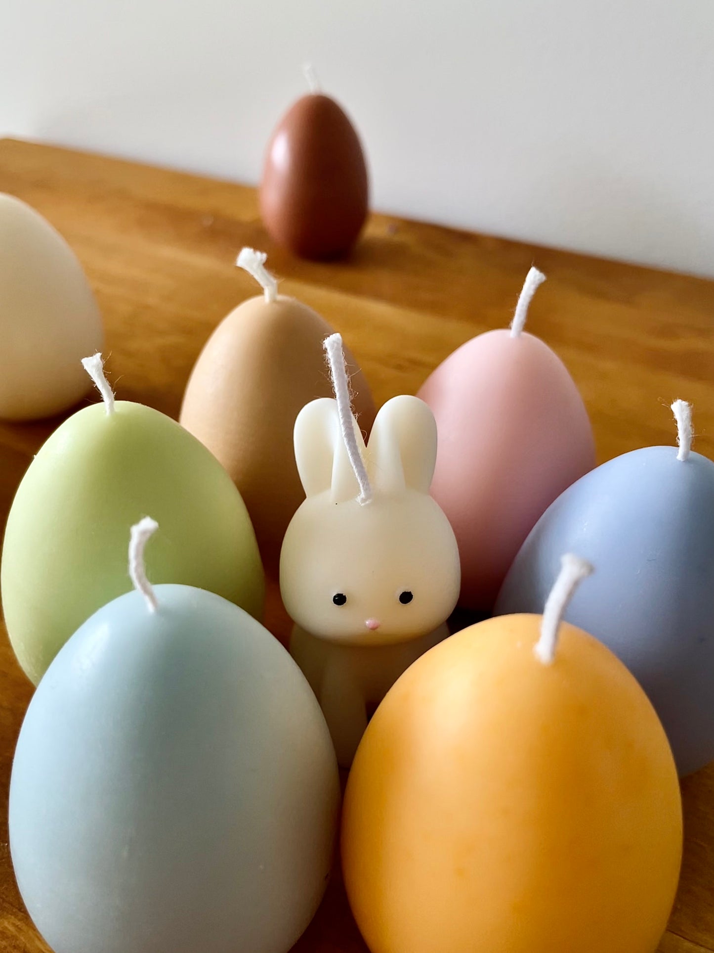 Osterdeko mit Kerzen 2