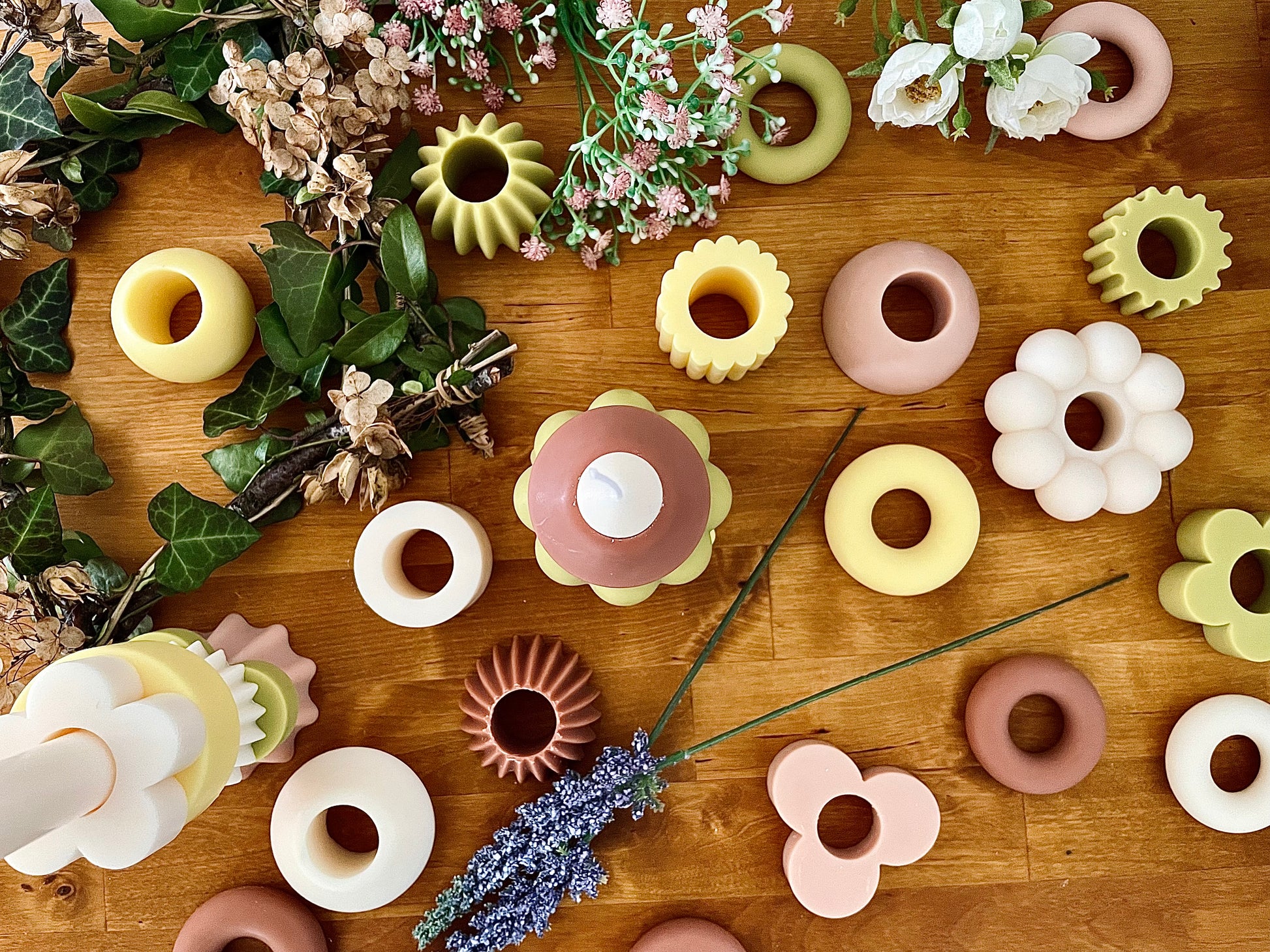 Stapelkerze_Sojawachs 2