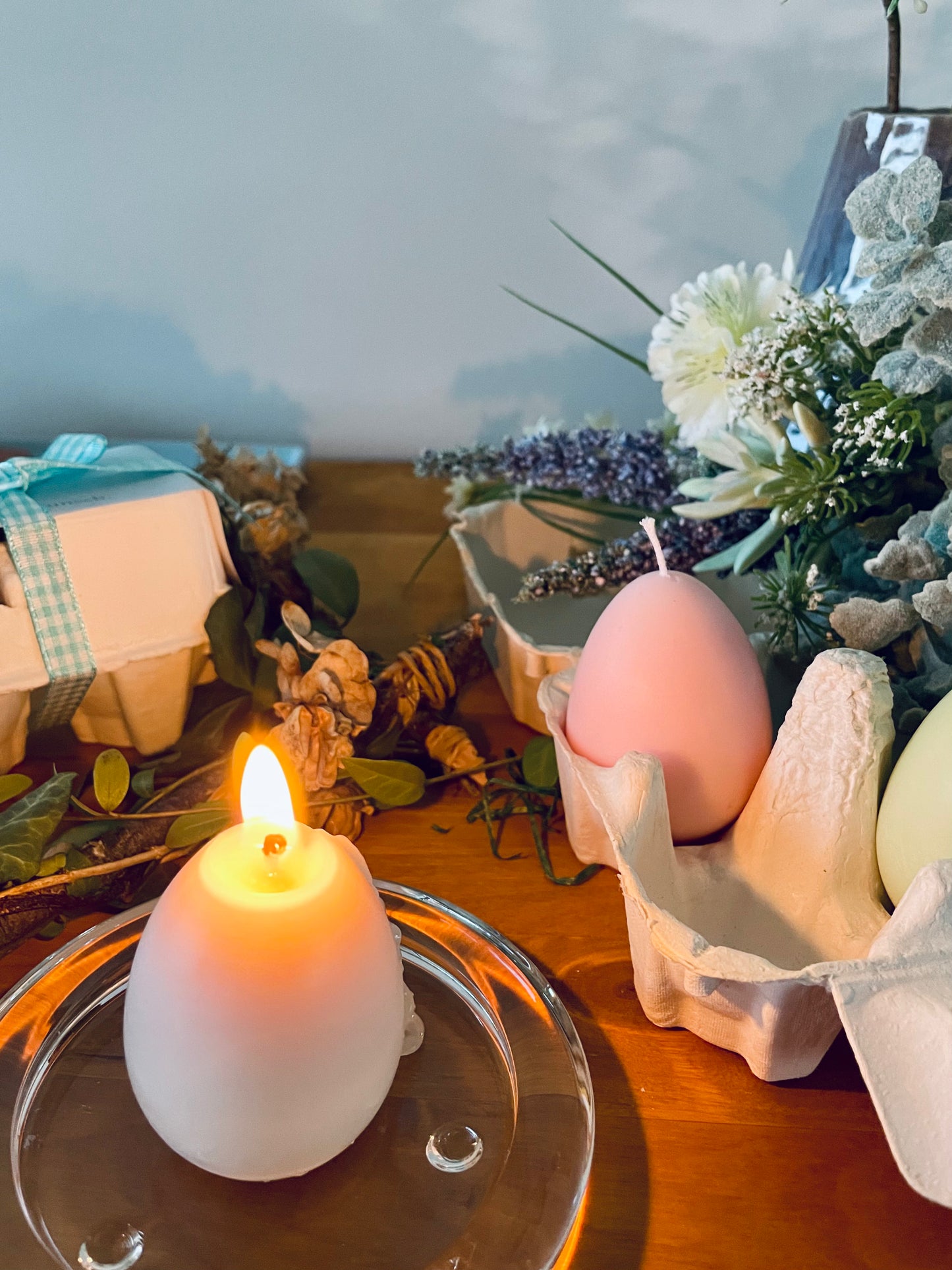 Osterei Kerze