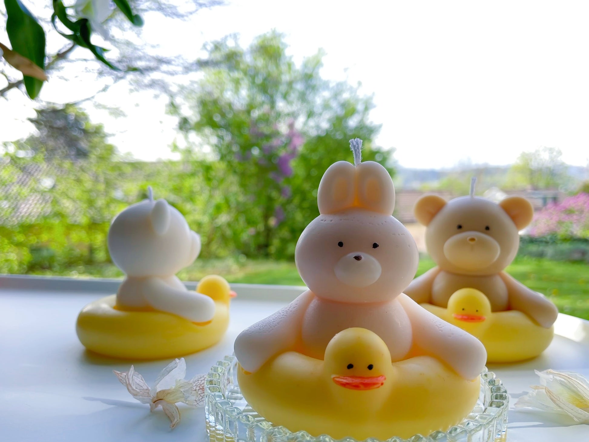 Deko Kerze_Sojawachs Ostern