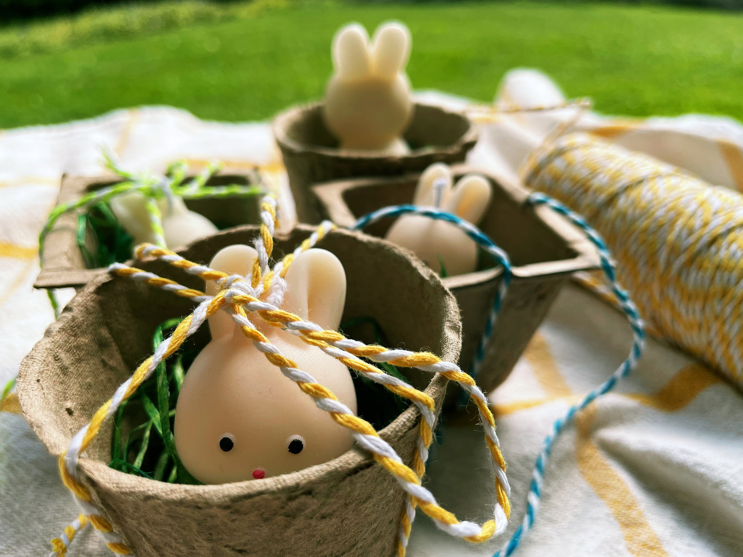 Hasen Kerzen_Ostern Sojawachs 2